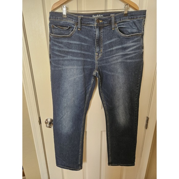 Goodfellow & Co Other - Goodfellow Straight Recto Fair Trade Certified Factory Men's Blue Jeans 38X32